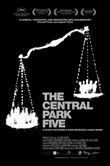 [RECEPTION SOLD OUT] Join us for a reception before the screening of <br/> THE CENTRAL PARK FIVE <br/> and meet co-director Sarah Burns <br/> Wednesday February 12